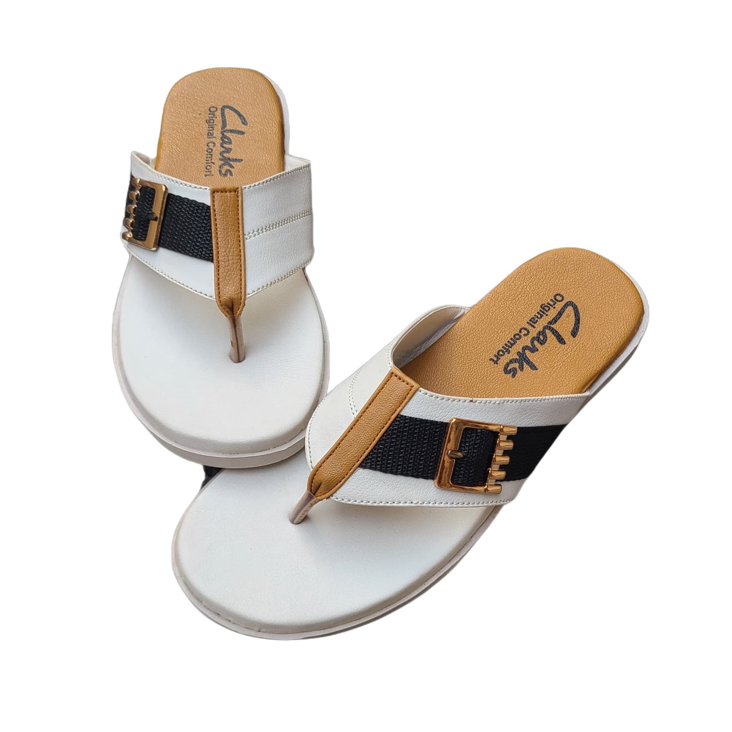 Liko Flexstep White Chappal