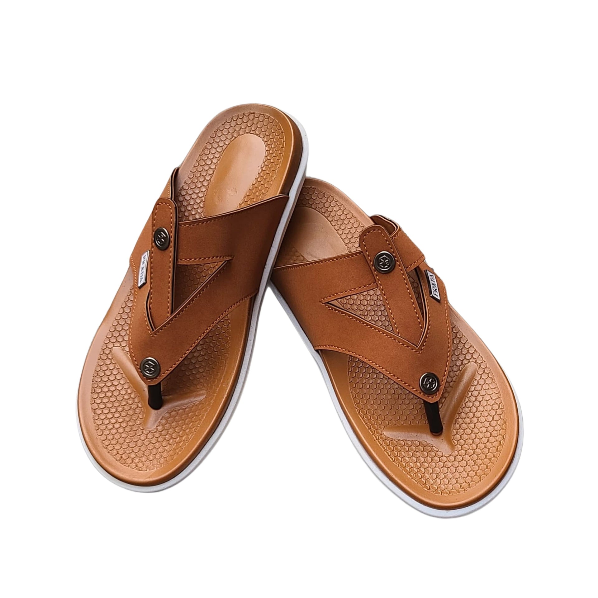 Liko Flexstep Brown Chappal