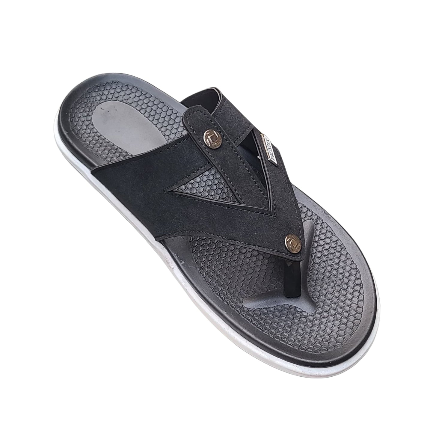 Liko Flexstep Black Chappal